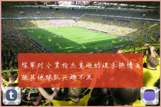 绿军对小贾伦杰克逊的追求热情高涨其他球队兴趣不及